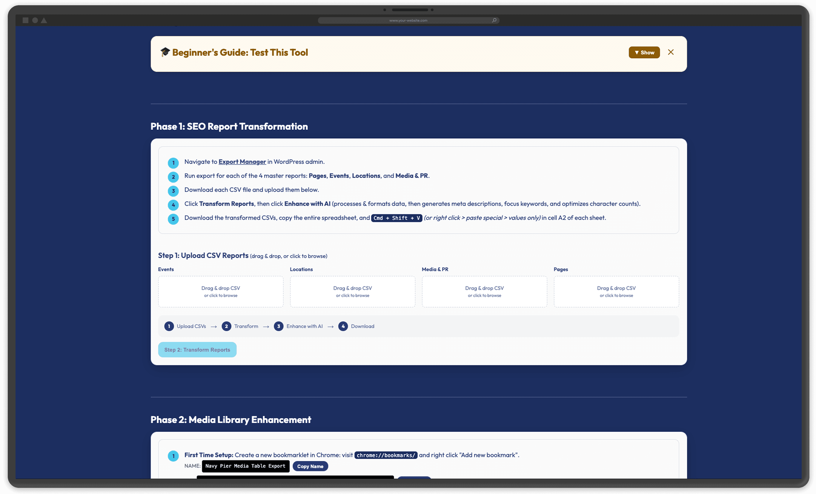 AI-Powered SEO Optimization Workflow